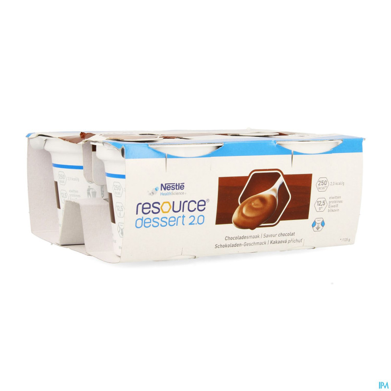 Resource dessert 2.0 chocolat    4x125g
