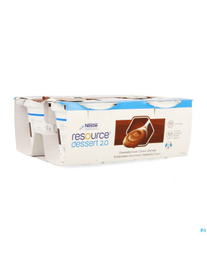 Resource dessert 2.0 chocolat    4x125g