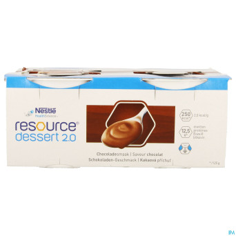 Resource dessert 2.0 chocolat    4x125g