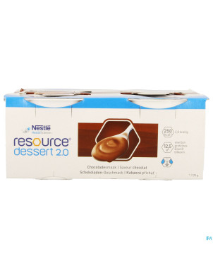Resource dessert 2.0 chocolat    4x125g