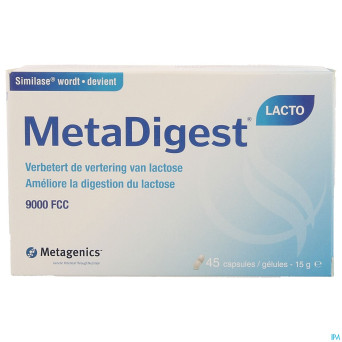Metadigest lacto    caps  45 26540 metagenics