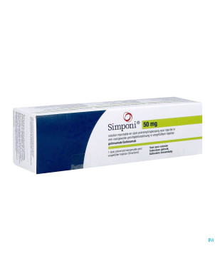 Simponi 50mg abacus sol inj stylo prer.  1 x 0,5ml