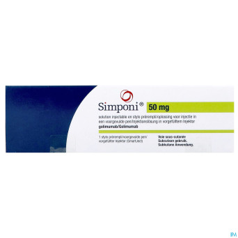 Simponi 50mg abacus sol inj stylo prer.  1 x 0,5ml