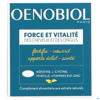 Oenobiol force & vitalite   caps 60