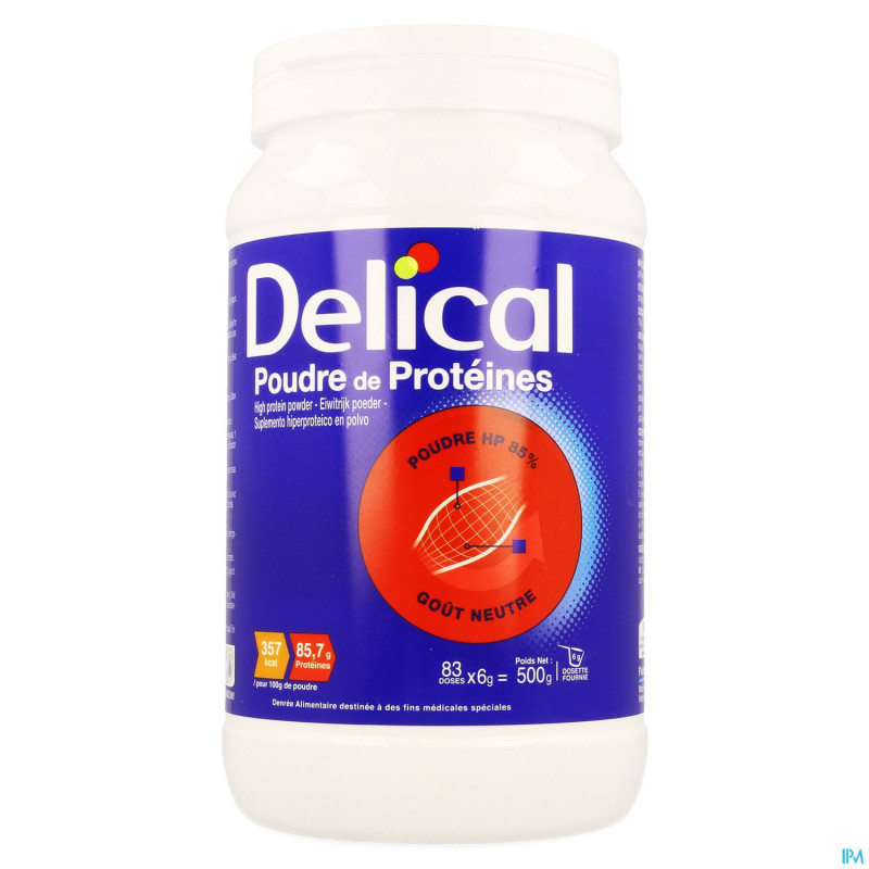 Delical proteines    pdr 500g nf