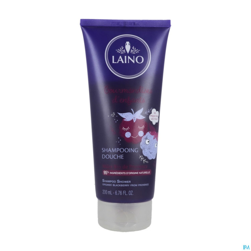 Laino sh douche mure provence violette bio   200ml