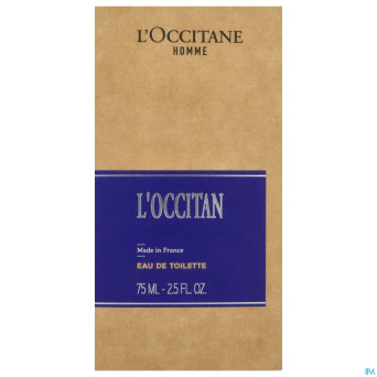 L'occitane eau toilette occitan 75ml