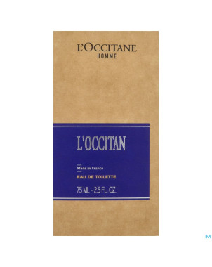 L'occitane eau toilette occitan 75ml