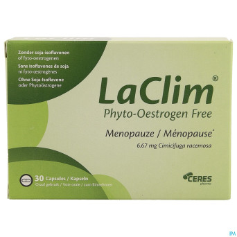 Laclim phyto-oestrogen free caps 30