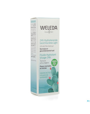Weleda fluide hydra visage 24h figuier barb.  30ml