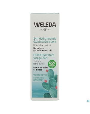 Weleda fluide hydra visage 24h figuier barb.  30ml