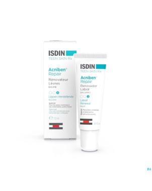 Isdin acniben teen skin repair levres baume   10ml