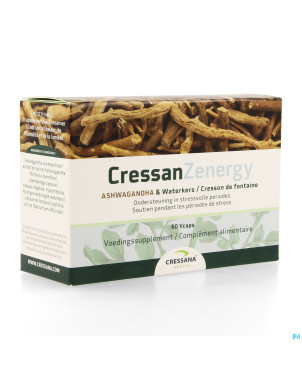 Cressan zenergy ashwaghanda    caps 4x15