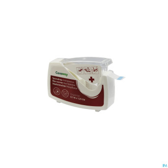 Careway sparadrap microporeux dispens. 9,1mx1,25cm