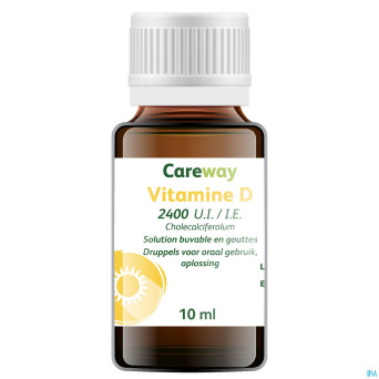 Careway vitamine d 2400iu/ml gouttes    10ml