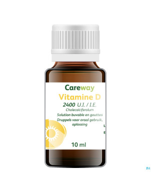 Careway vitamine d 2400iu/ml gouttes    10ml
