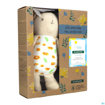 Klorane bb coffret eau bb 50ml + lapin mixte    nf