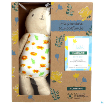 Klorane bb coffret eau bb 50ml + lapin mixte    nf