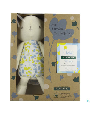 Klorane bb coffret eau bb 50ml + lapin mixte    nf