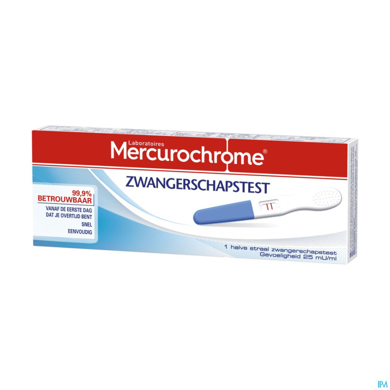 Mercurochrome test grossesse    1