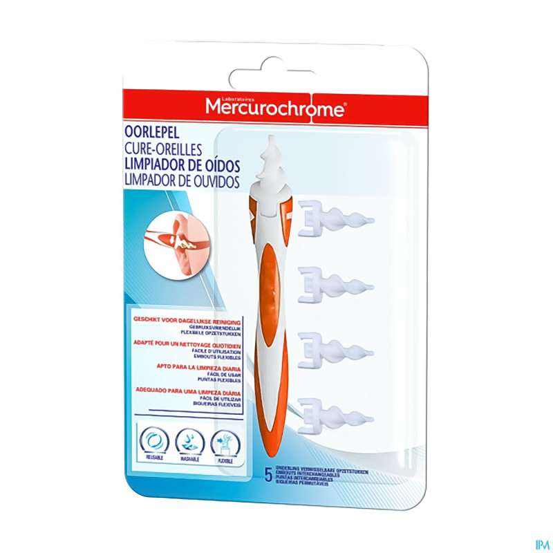 Mercurochrome cure-oreille