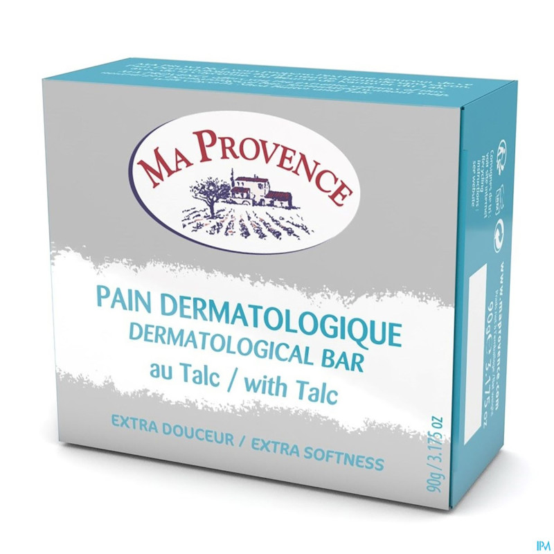 Ma provence pain dermatologique talc    90g
