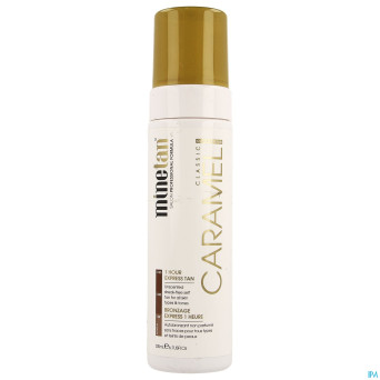 Minetan caramel self tan foam 200ml