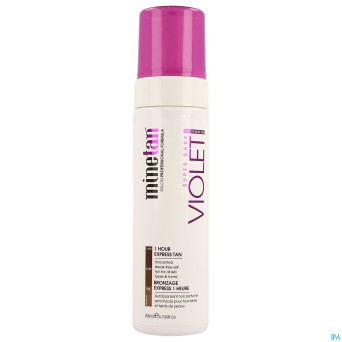 Minetan violet self tan foam  200ml