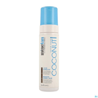Minetan coconut water self tan foam    200ml