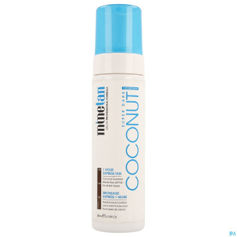Minetan coconut water self tan foam    200ml
