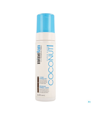 Minetan coconut water self tan foam    200ml
