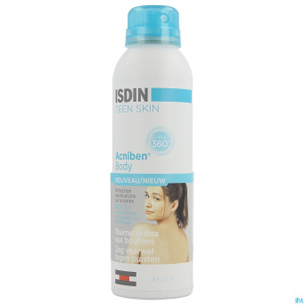 Isdin acniben teen skin reduct.boutons spray 150ml