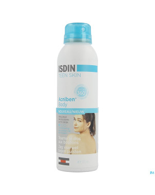 Isdin acniben teen skin reduct.boutons spray 150ml