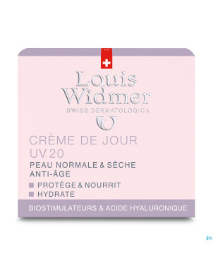 Widmer jour creme uv20 parf pot 50ml