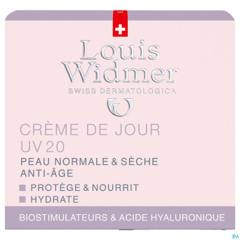 Widmer jour creme uv20 parf pot 50ml