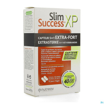 Slim success xp capteur 5en1  caps 15 + comp 30