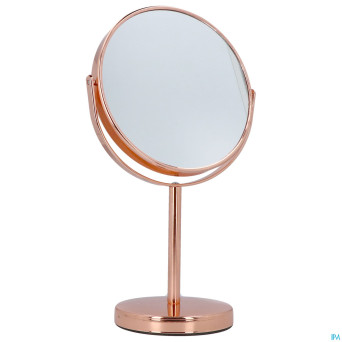 Cartel miroir pied or rose x10 asie    17cm