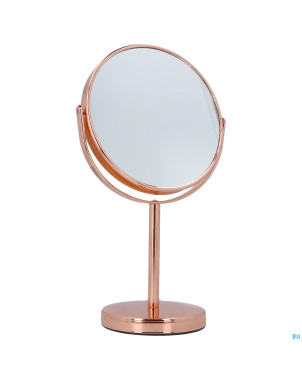 Cartel miroir pied or rose x10 asie    17cm