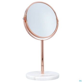 Cartel miroir pied rose marbre x7 asie    17cm