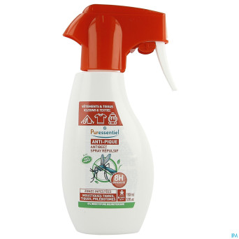 Puressentiel a/pique spray repulsif vet&tissu150ml