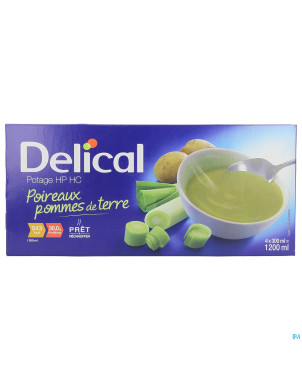 Delical potage hphc poir.pomme t4x300ml cfr4292553