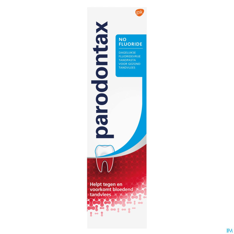 Parodontax dentifrice no fluoride 75ml