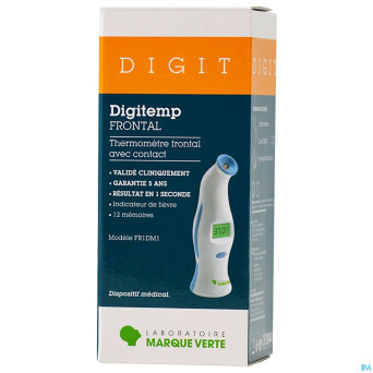 Marque v digitemp thermometre frontal