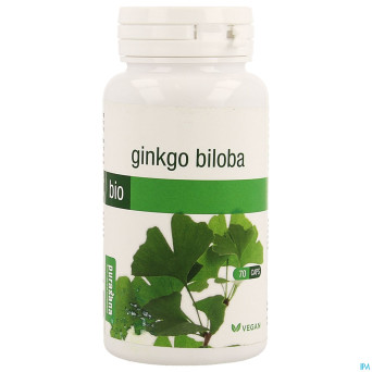 Purasana vegan ginkgo biloba v-caps 70   be-bio-02
