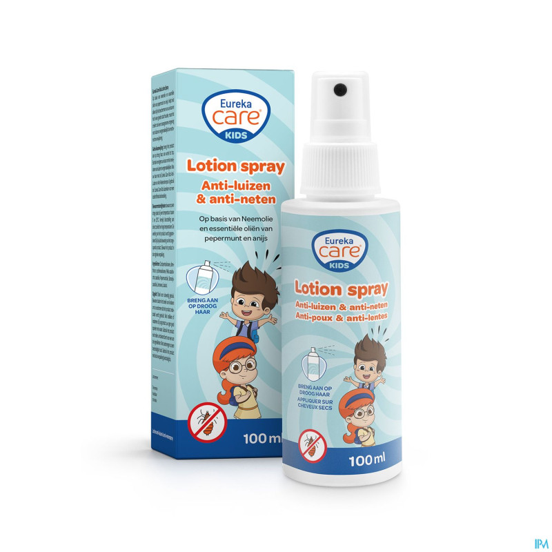 Eureka care a/poux a/lentes lotion spray    100ml