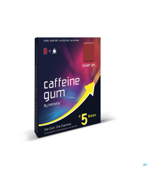 Enerjetix cafeine gum red energy    9x2,35g