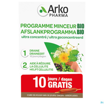 Arkofluides programme minceur amp 30 promopack