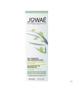 Jowae gel matifiant a/imperfections    tube 40ml