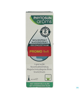 Phytosun spray nasal decongest. 20ml    promo 1+1