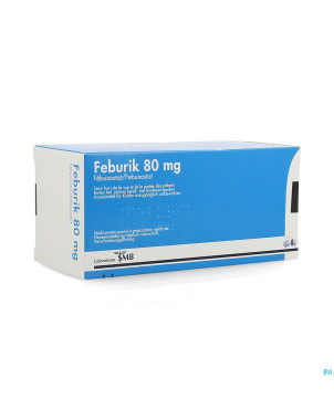 Feburik 80mg comp enrobe  84 x 80mg